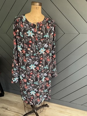 ann taylor black floral dress Veronica Beard Wyndham Silk Midi Dress | Black