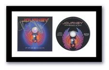 Journey Autographed Signed 7x12 Custom Framed CD Freedom Schon Cain ACOA