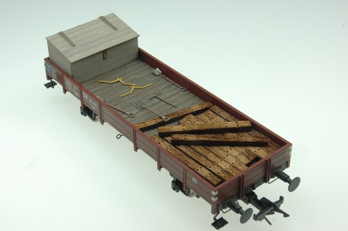 te-miniatur 6211 Ladungseinsatz "Baudienst" Lenz X05 (Teilesatz) Spur 0 | Zustand: Neu