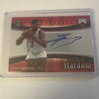 Upper Deck 2005-06 Trilogy Tyson Chandler Bulls Signs of Stardom Auto #SS-TC
