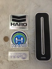 "HARO" BMX Original Vintage 1980's HARO Race Number & Decals
