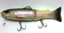Deps New SILENT KILLER 175 Jointed Glide/Swimbait Rainbow Trout EX Condition #h9