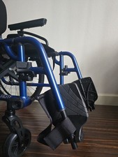 Tilite Aero X Wheelchair 16x19 Midnight Blue Pearl - Folding- Adjustable