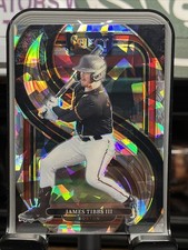 2025 Panini Select - Premier Level James Tibbs III #171 Ice Prizm (RC)