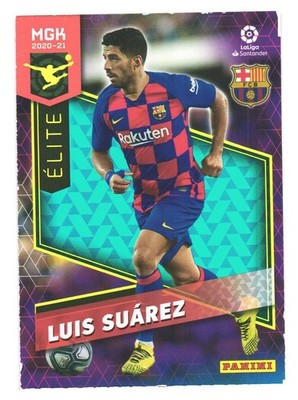 2020-21 Panini MGK Mega Cracks La Liga FC Barcelona Elite Luis Suarez