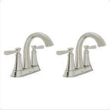 Rumson 4 in. Centerset Double Handle Bathroom...