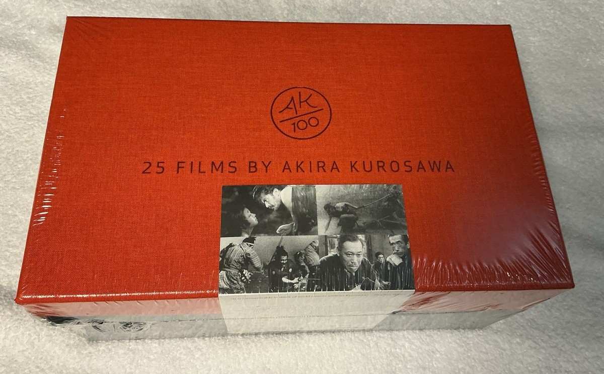 AK 100: 25 Films by Akira Kurosawa (DVD, 2009, 25-Disc Set