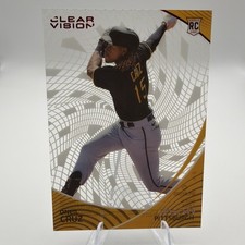 2022 Panini Chronicles - Clear Vision Oneil Cruz #2 Red /100 (RC)