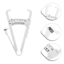 2Pcs Body Fat Measure Device Skinfold Caliper for Accurate Body Testing
