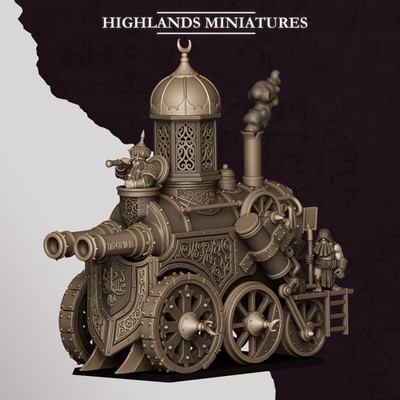 1 Highlands Miniatures Sons of Marduk Marduk Iron Engine 28mm/32mm