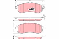 Kits de frein Mitsubishi L200