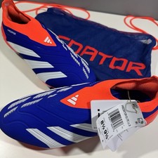 Adidas Predator Elite Laceless SG NWT Lucid Blue Soccer Cleats 270 Retail