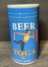 Nuevo Cerveza Yoga Fiesta Juego Posiciones de Yoga Reales Grado Universitario, Regalo de Cumpleaños Divertido
