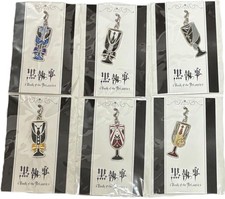 Black Butler Movie Event PhoeniBanquet Charm Set 6 Used