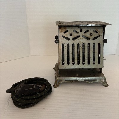 VINTAGE TOASTER~ 1914 MARION GIANT MODEL 66 FLIPFLOP RUTENBER