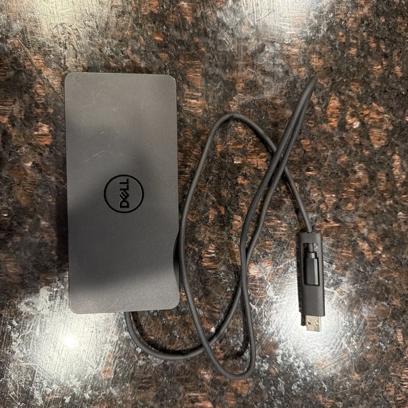 Dell D6000 Universal Docking Station USB 3.0 USB-C 4K W/ 130w Adapter FREE SHIP