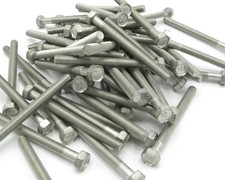 M5 X 55mm Plain Hex Bolts Stainless Steel 25pc