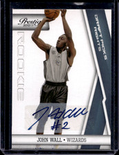 John Wall Cards, Rookie Cards and Autographed Memorabilia Guide 36