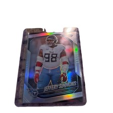 2025 Panini Prizm - Jeffery Simmons #268 Silver Prizm
