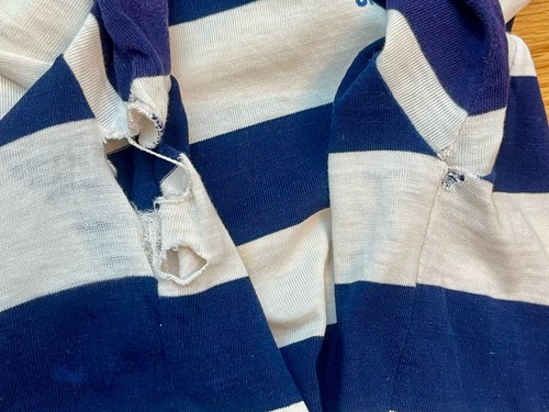 T-shirt vintage anni 60 Medium Champion Rochester University corsa punto singolo - Foto 10 di 10