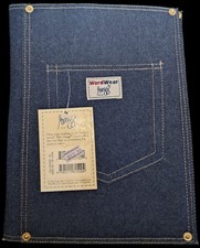 WORD WEAR by GREGG- DENIM BOOK COVER 8.25 x 10.75 in.