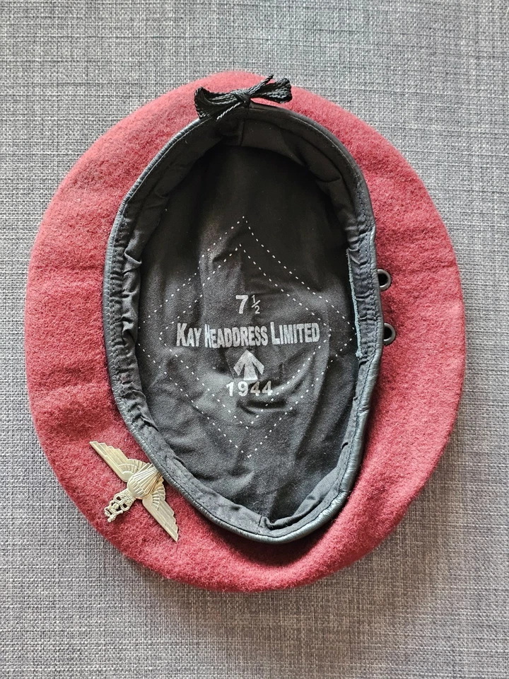 Lot Parachutiste Airborne Angleterre UK Calot Drapeau Militaria Liberation ww2 - Photo 4/4