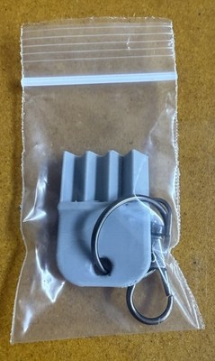 Waffle Key for bathroom dispensers- San Jamar  Many Others With Key Ring