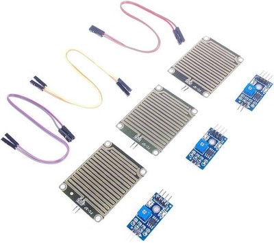 ANGEEK 3 STK. Regensensor Regentropfen Regen Sensor Modul für Arduino Raspberry