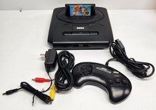 SEGA Genesis MK-1631 Console Black w/ Control...