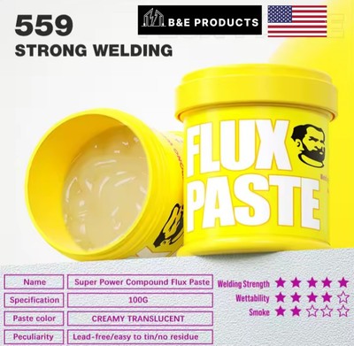 NEW Mechanic 559 BGA Solder Paste Flux, Lead-Free NO-Clean 559 100g PCB SMD