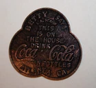 Rare Vintage Coca-Cola Collectible Token“Betty Says This Is On The House Atlanta