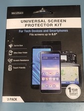univeral screen protector kit fits 5,5 3pc.