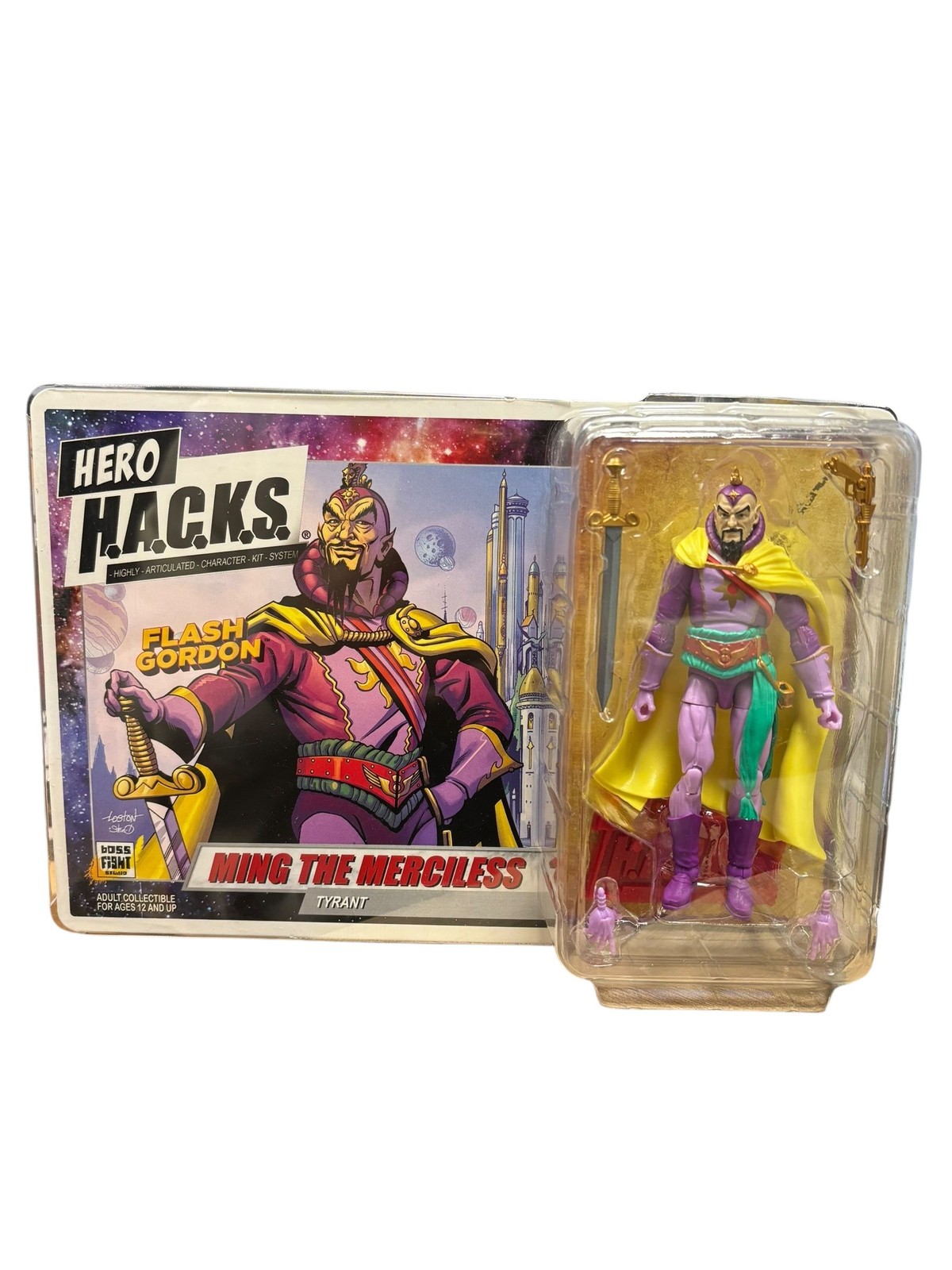 Figurine Ming Flash officielle pour sublimer votre vitrine de salon geek retro