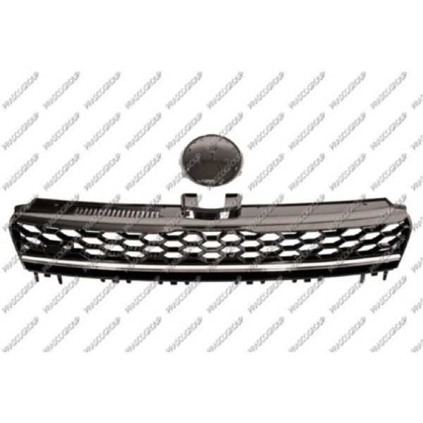 Prasco KüHlergitter Passend FüR VW Golf VII 5G1 BE1 2.0 GTI Chrom/Schwarz-image