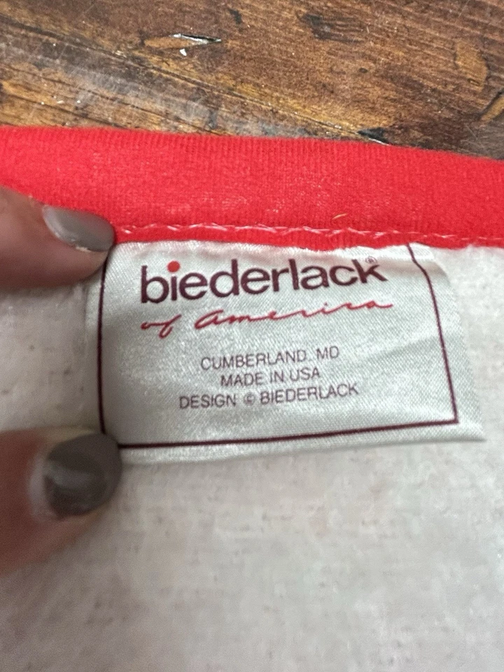 Biederlack USA Indiana University IU Hoosiers 48x56 Throw Blanket in Red & White - Image 3 of 4