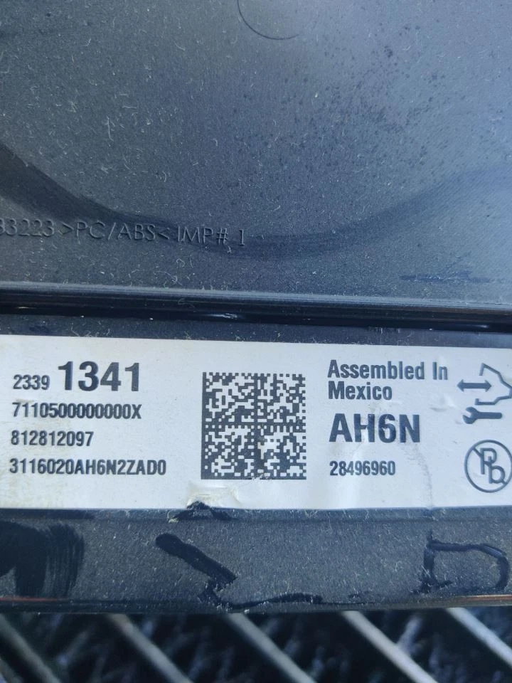 SPEEDOMETER INSTRUMENT CLUSTER 23391341 2016 GMC SIERRA150 - Image 2 of 4