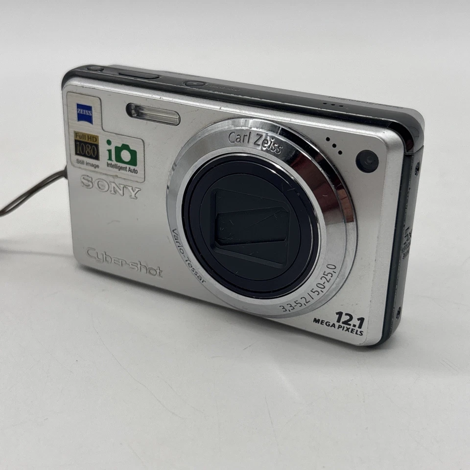 Sony Cyber-Shot DSC-W290 12.1MP Digital Camera w/ Case, SD Card & Charger Tested - Image 3 of 4