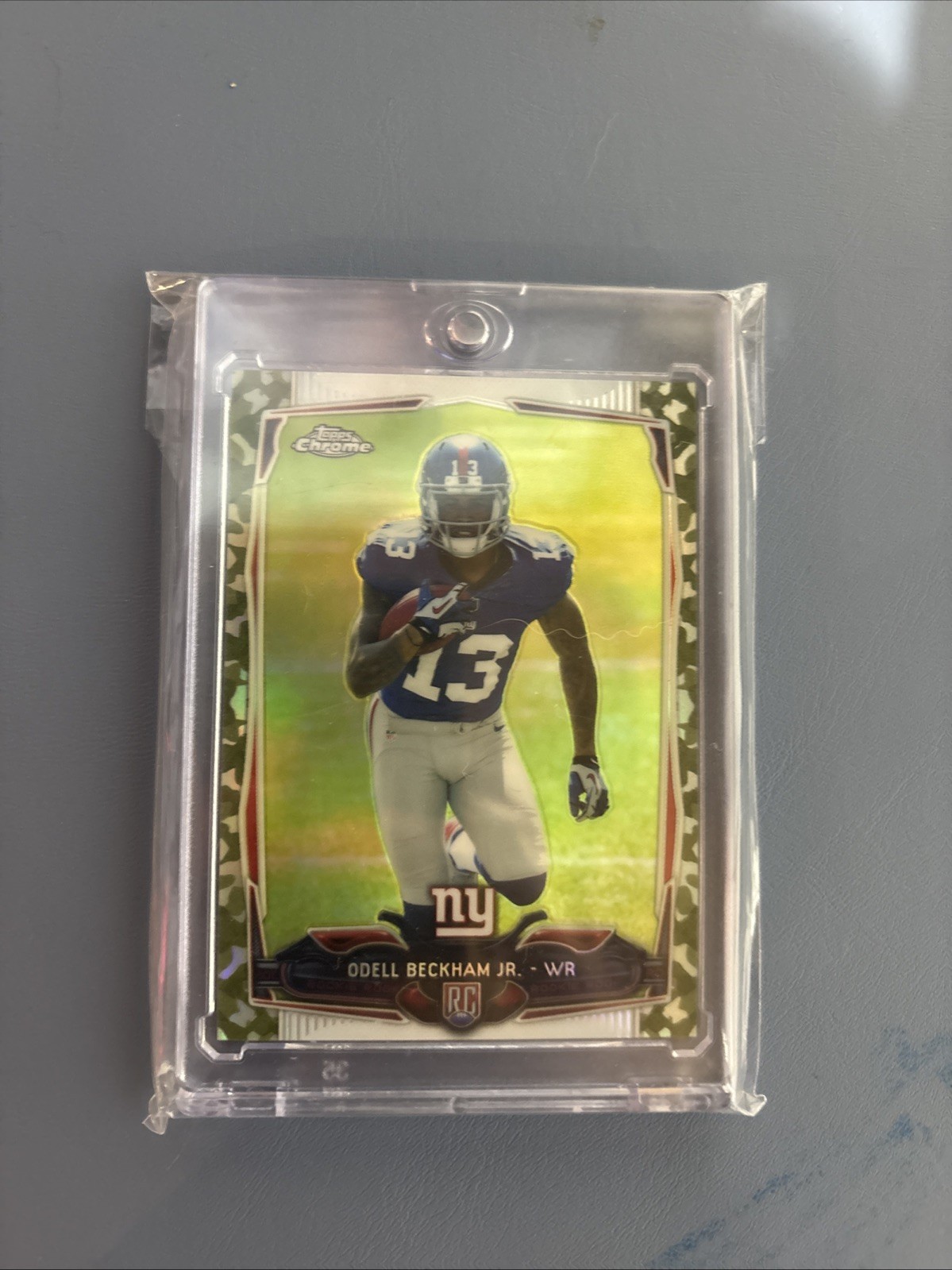 2014 Topps Chrome Camo 209/499 Odell Beckham JR #117