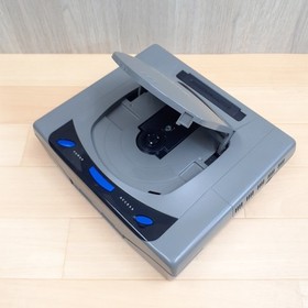 Sega Saturn Japanese Gray console with 5 Games & Controller DAYTONA USA tested