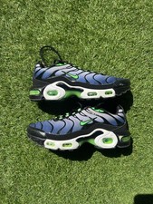 Nike Air Max Plus TN GS Black Green Strike CD0609-021 Size 5Y