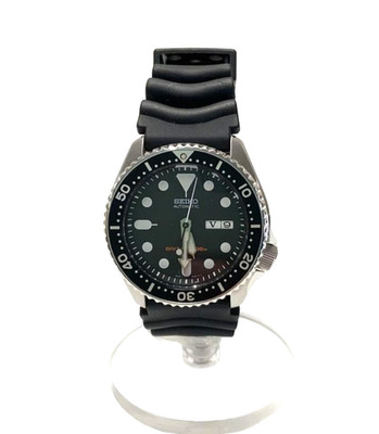Pre-owned SEIKO 7S26-0020 Men's Wrist Watch 50mm Quartz Automatic Black