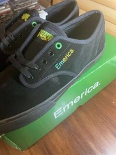   RARE Emerica x Creature black/green skate ...