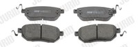 Jurid 572649J Bremsbelagsatz, Scheibenbremse For Infiniti Nissan