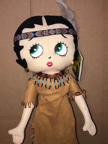 MUÑECA INDIA NATIVA AMERICANA BETTY BOOP KELLYTOY BOOP-OOP-A-DOOP - Imagen 3 de 7