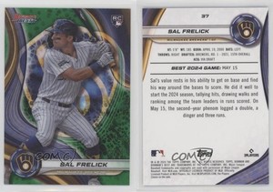 2024 Bowman's Best Green Refractor /99 Sal Frelick #37 Rookie RC