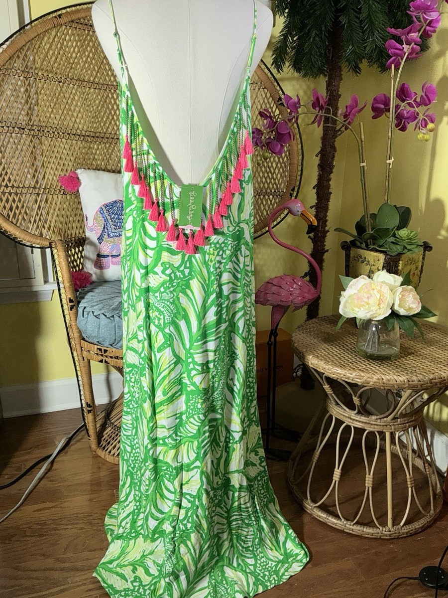 Lilly Pulitzer NWT Allair Maxi Beach Dress Toucan Green Coca Loca Size XS,M,L | eBay Lilly Pulitzer NWT Allair Maxi Beach Dress Toucan Green Coca Loca Size XS,M,L | eBay