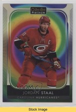 2021-22 O-Pee-Chee Platinum Rainbow Color Wheel Jordan Staal #81 READ t4m