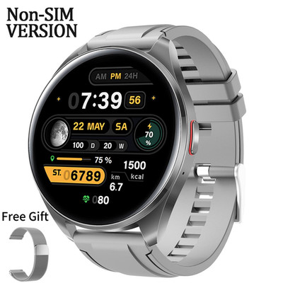 W&O Smart Watch For Men Bluetooth Call Blood Pressure Heart Rate Fitness Tracker