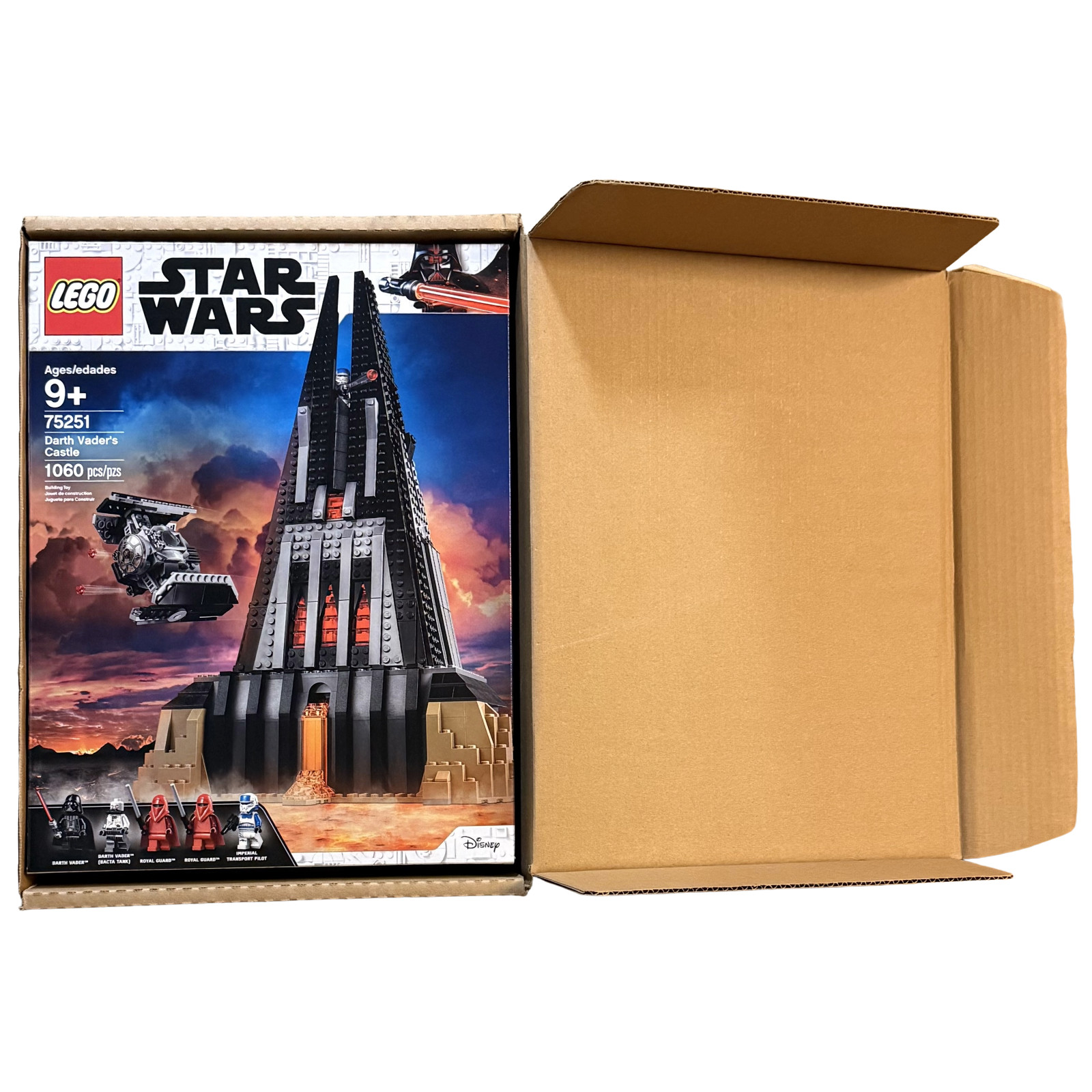 Retired Sealed in LEGO Box Lego Star Wars Darth Vader's Castle 75251
