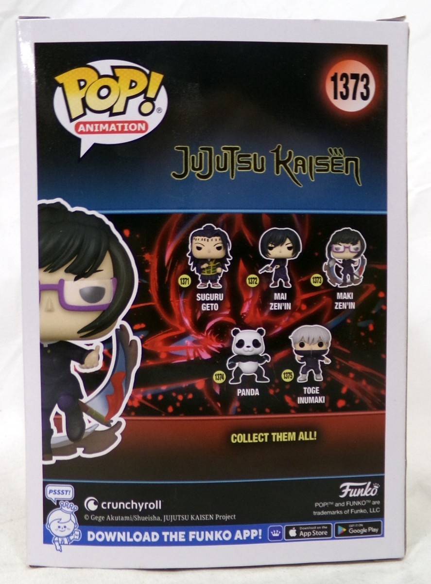 Funko Pop! Animation Jujutsu Kaisen 1373 Maki Zen'in Vinyl